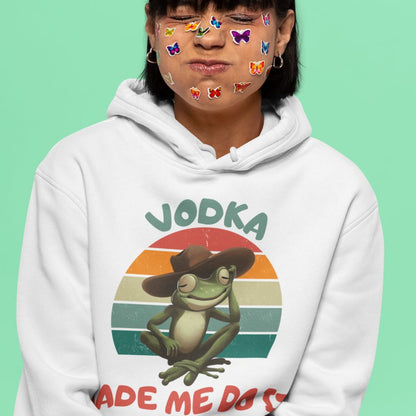 VODKA ME HIZO HACERLO - Sudadera con capucha unisex