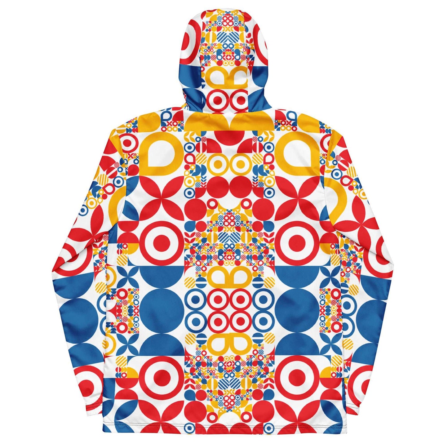 COLORFUL FIGURES PATTERN - Men’s windbreaker