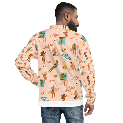 BEACH VIBE - Unisex Bomber Jacket