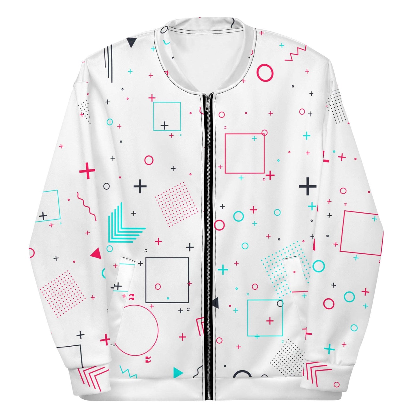 GEOMETRIC PATTERN - Unisex Bomber Jacket