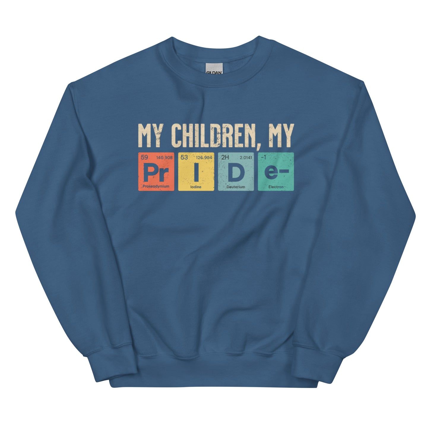 MES ENFANTS MA FIERTÉ CHIMIE - Sweat-shirt unisexe