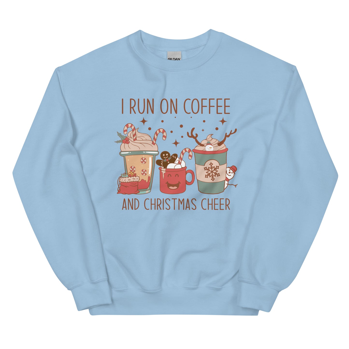 I RUN ON COFFEE - Unisex Sweatshirt