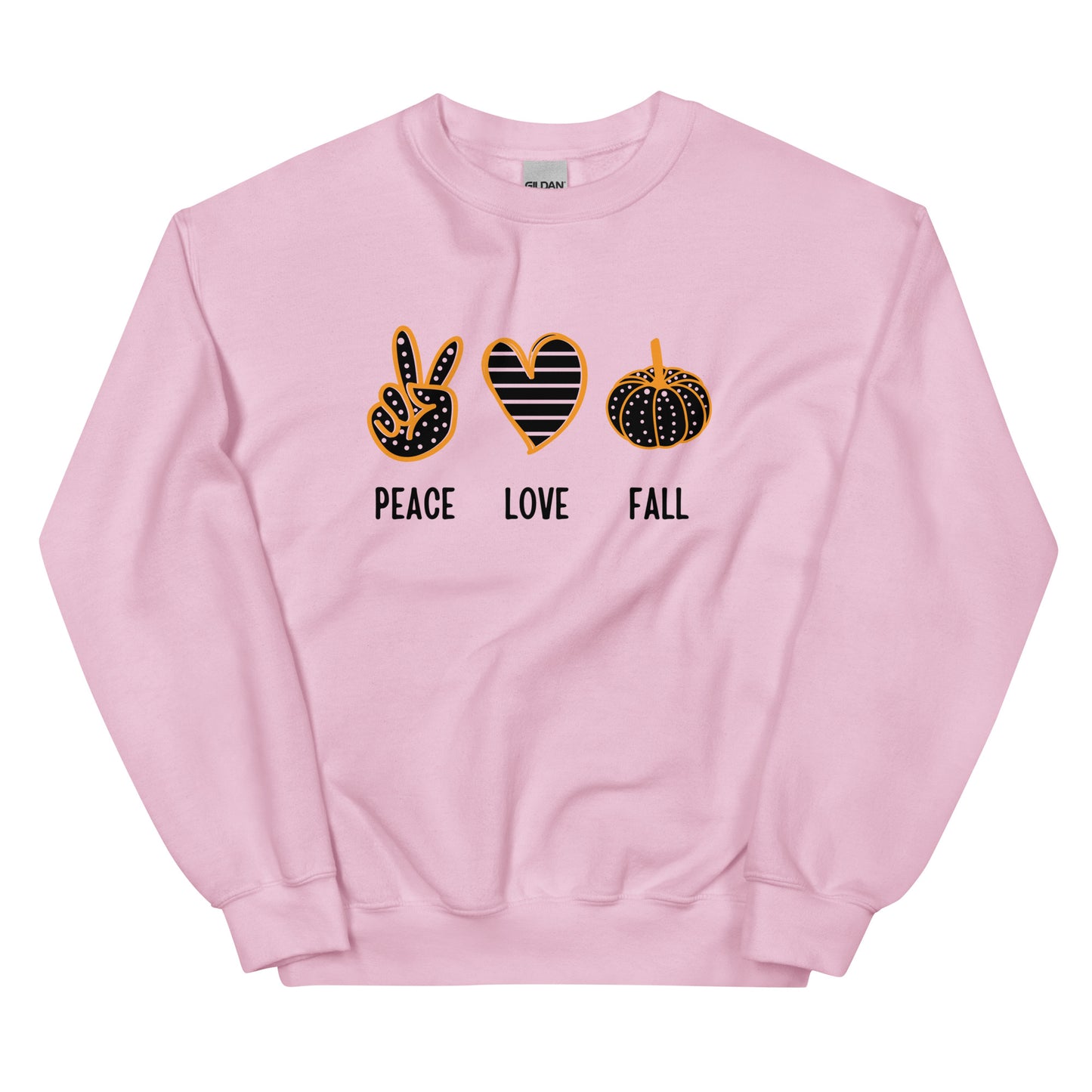 PEACE LOVE FALL - Unisex Sweatshirt