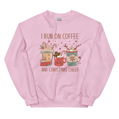 I RUN ON COFFEE - Unisex Sweatshirt