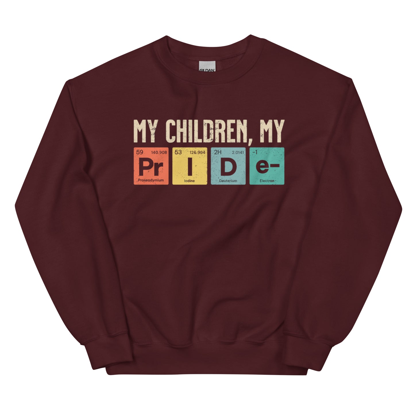 MES ENFANTS MA FIERTÉ CHIMIE - Sweat-shirt unisexe