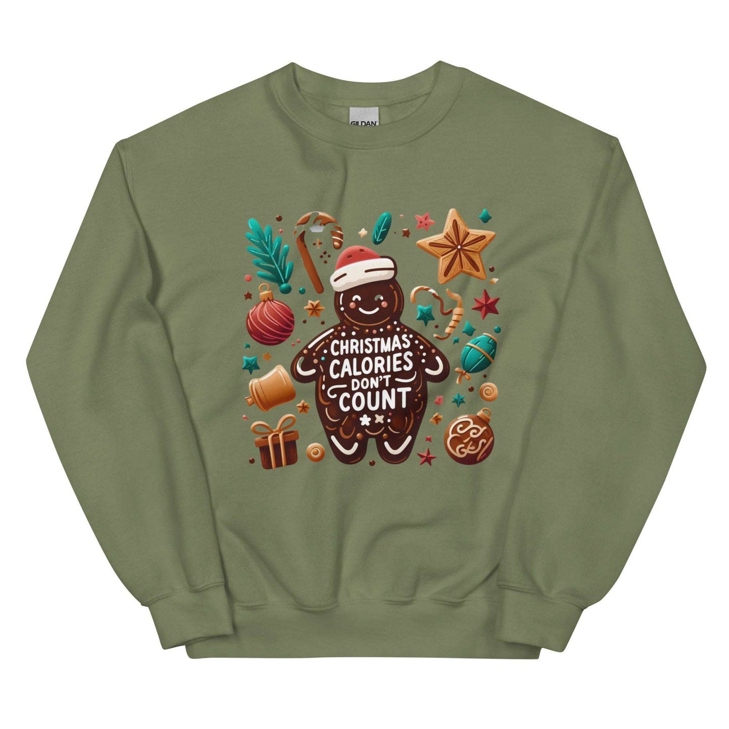 CHRISTMAS CALORIES DON'T COUNT - Unisex Sweatshirt