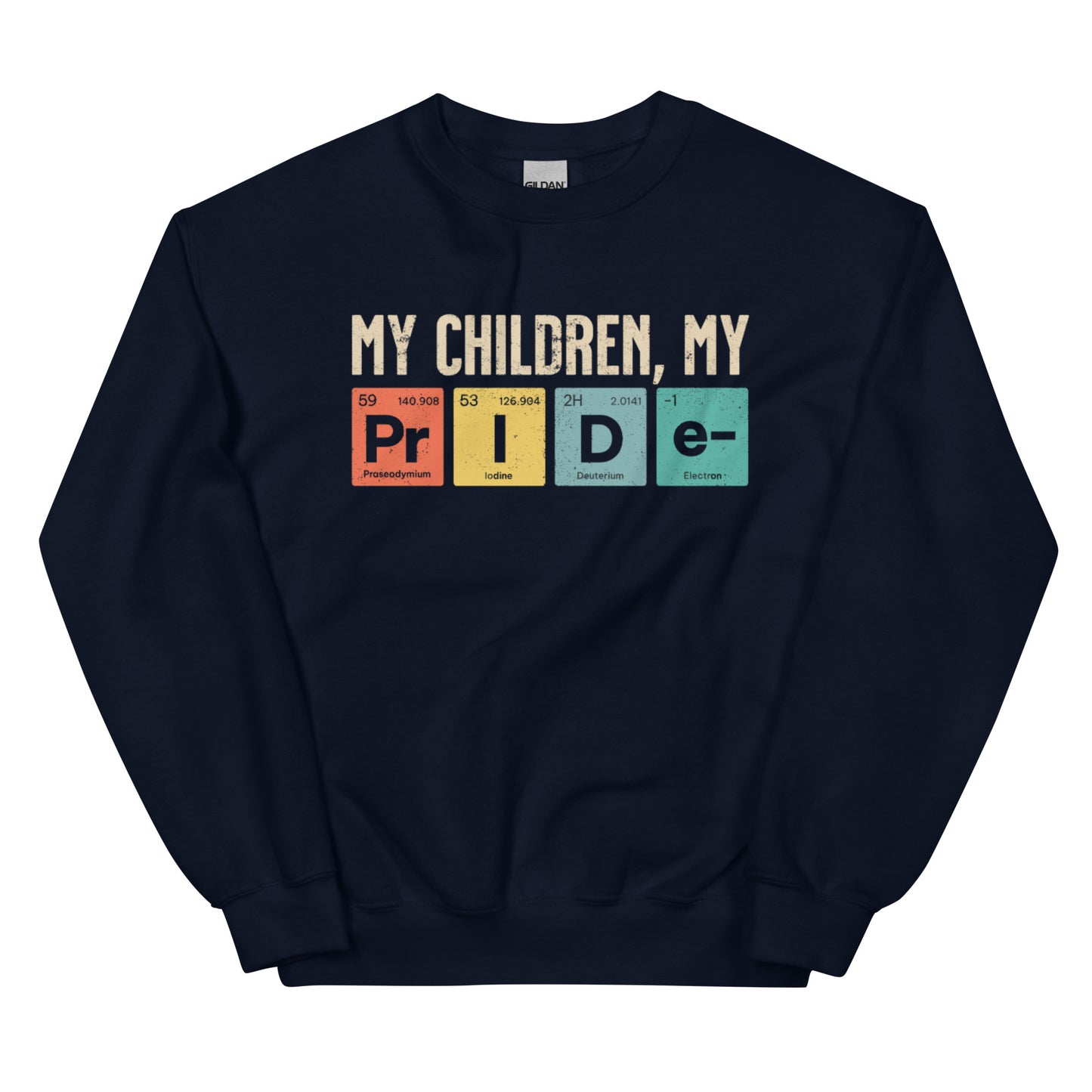 MES ENFANTS MA FIERTÉ CHIMIE - Sweat-shirt unisexe