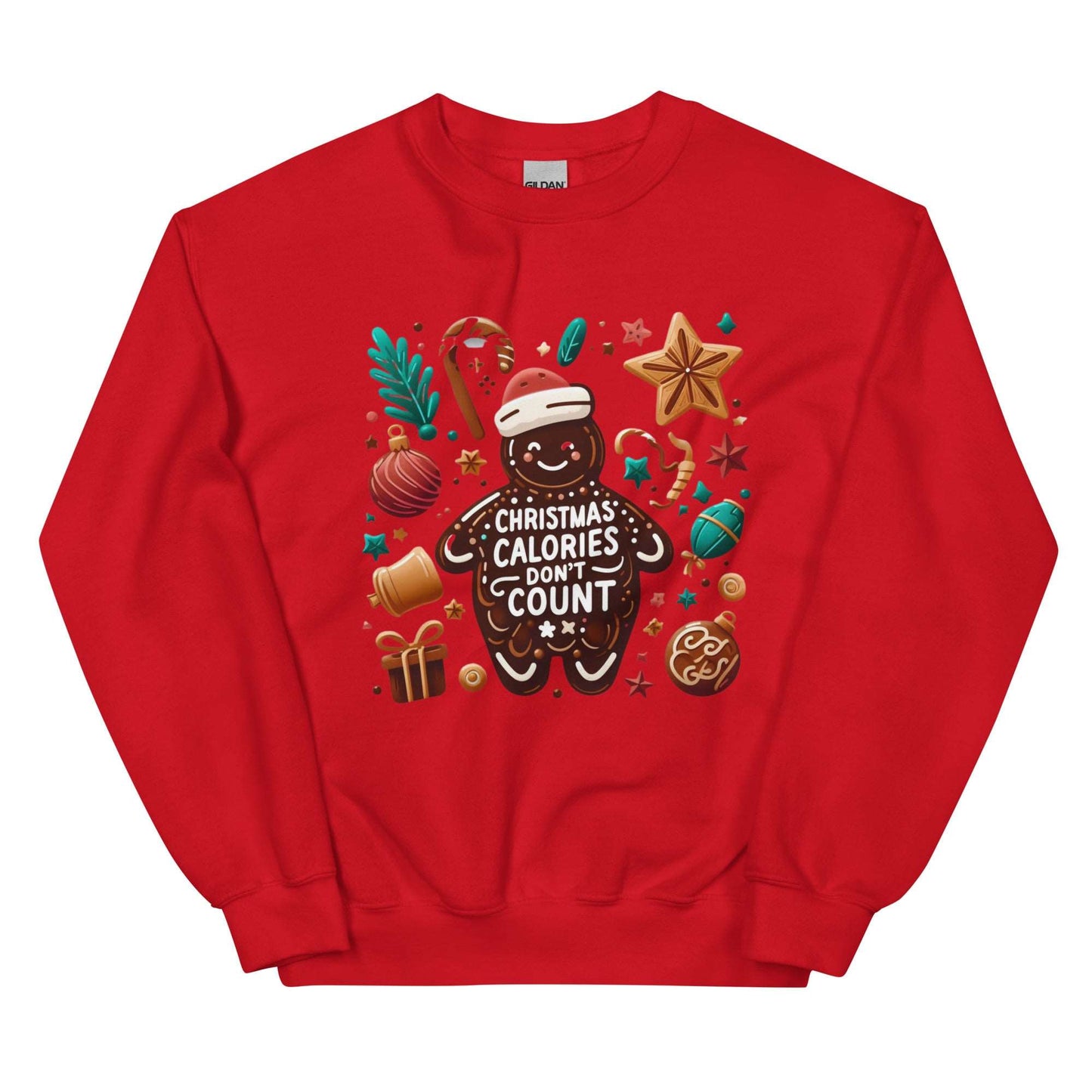 CHRISTMAS CALORIES DON'T COUNT - Unisex Sweatshirt