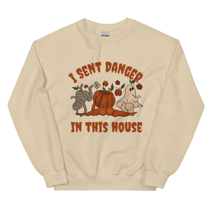 I SENT DANGER IN THIS HOUSE - Unisex Sweatshirt