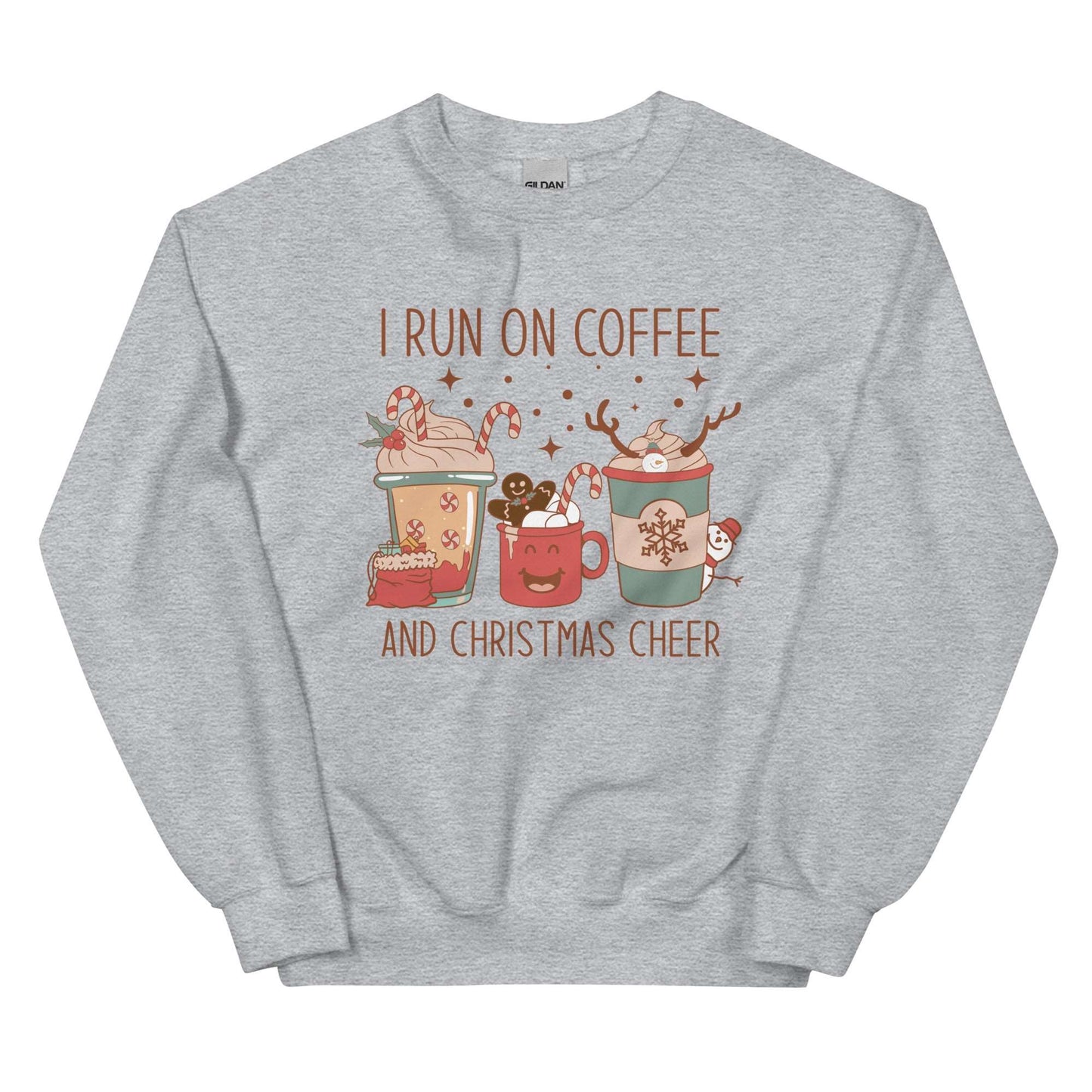 I RUN ON COFFEE - Unisex Sweatshirt