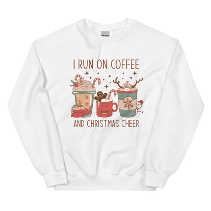 I RUN ON COFFEE - Unisex Sweatshirt