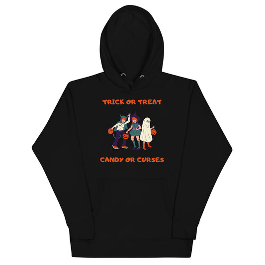 TRUCO O TRATO - Sudadera con capucha unisex