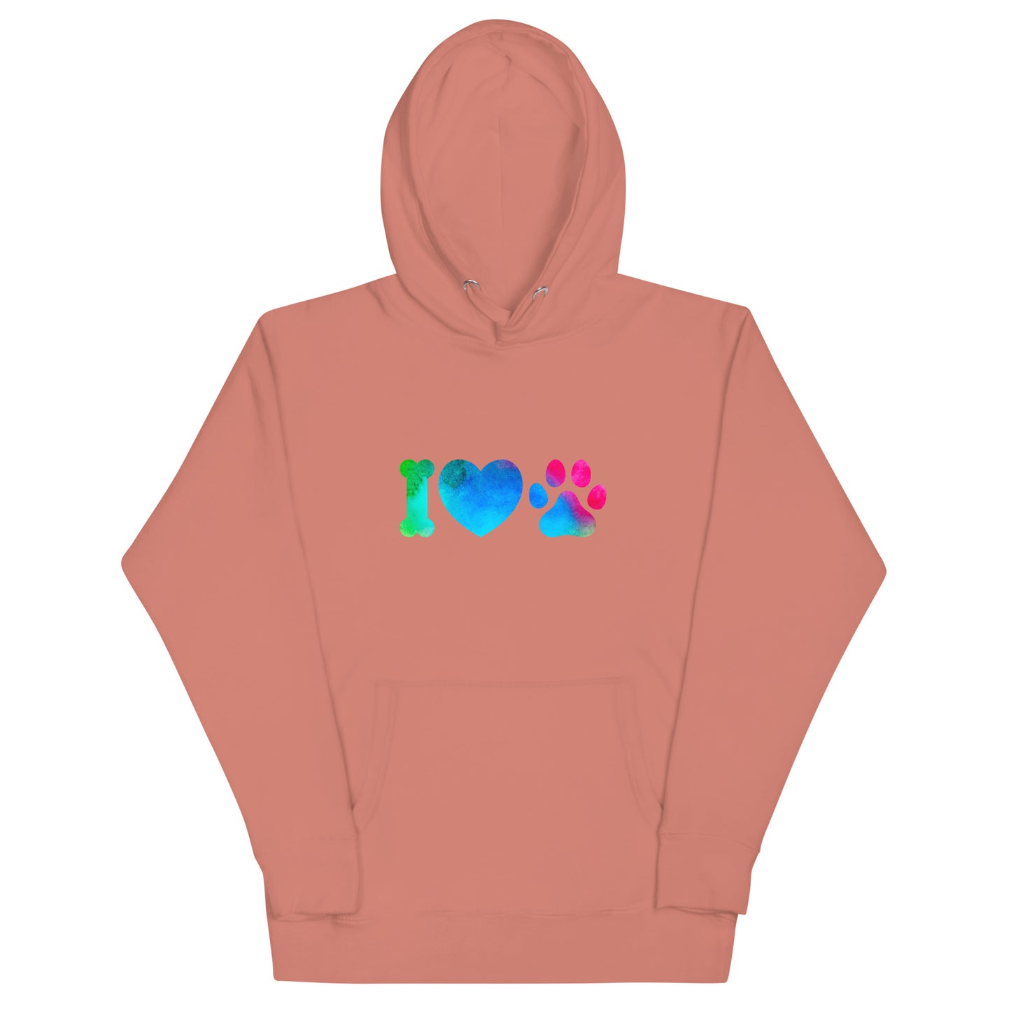 I LOVE PAWS - Unisex Hoodie