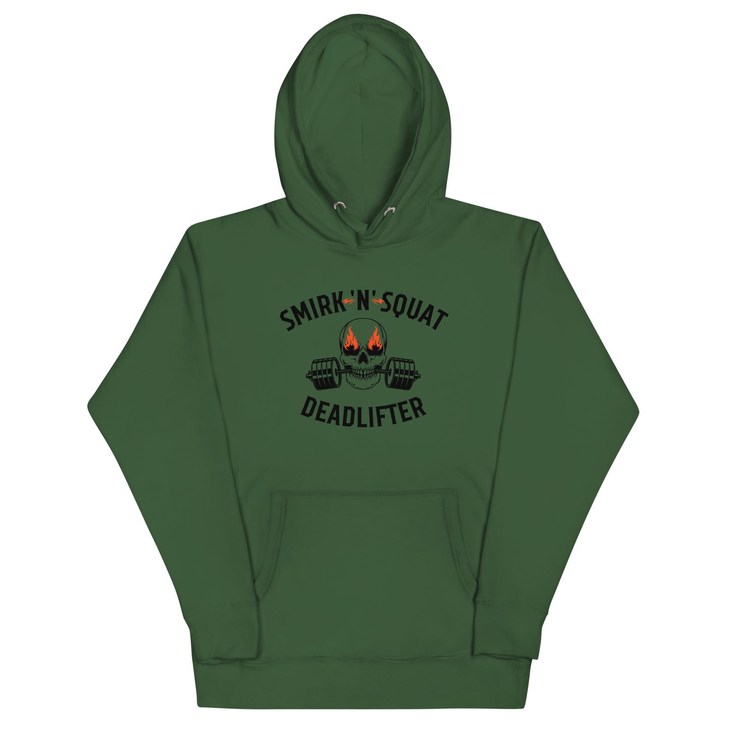 SMIRK 'N' SQUAT - Sudadera con capucha unisex