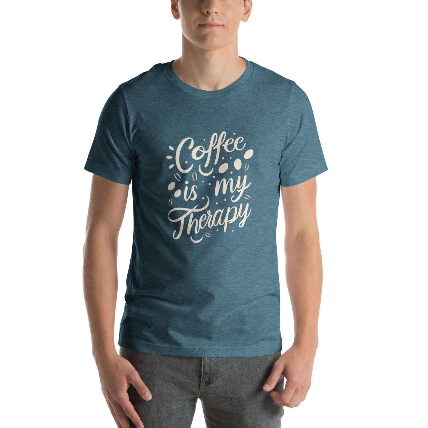 COFFEE IS MY THERAPY - Unisex t-shirt