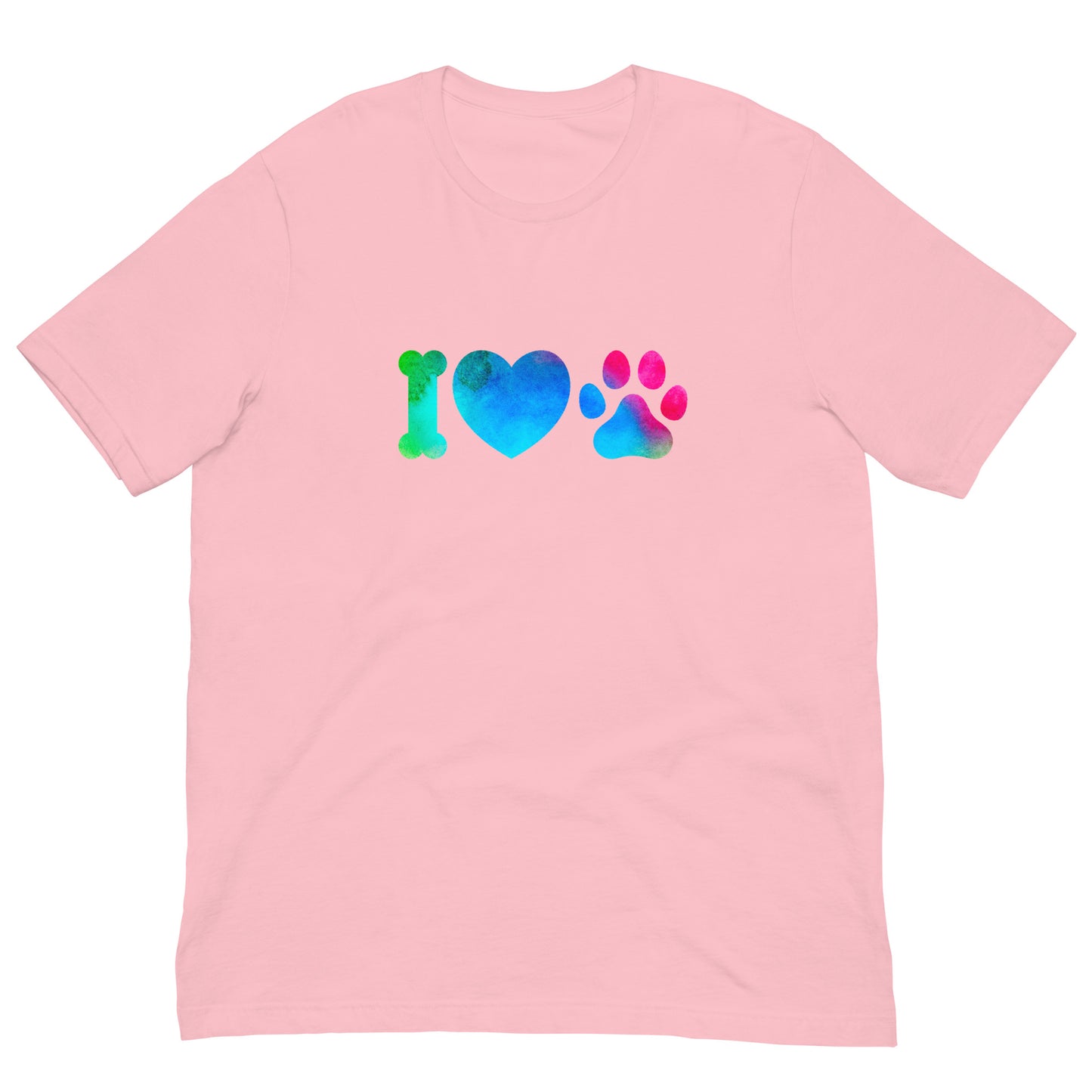 I LOVE PAWS - Unisex t-shirt