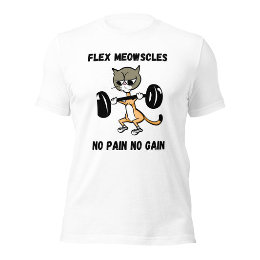 FLEX MEOWSCLES - T-shirt unisexe